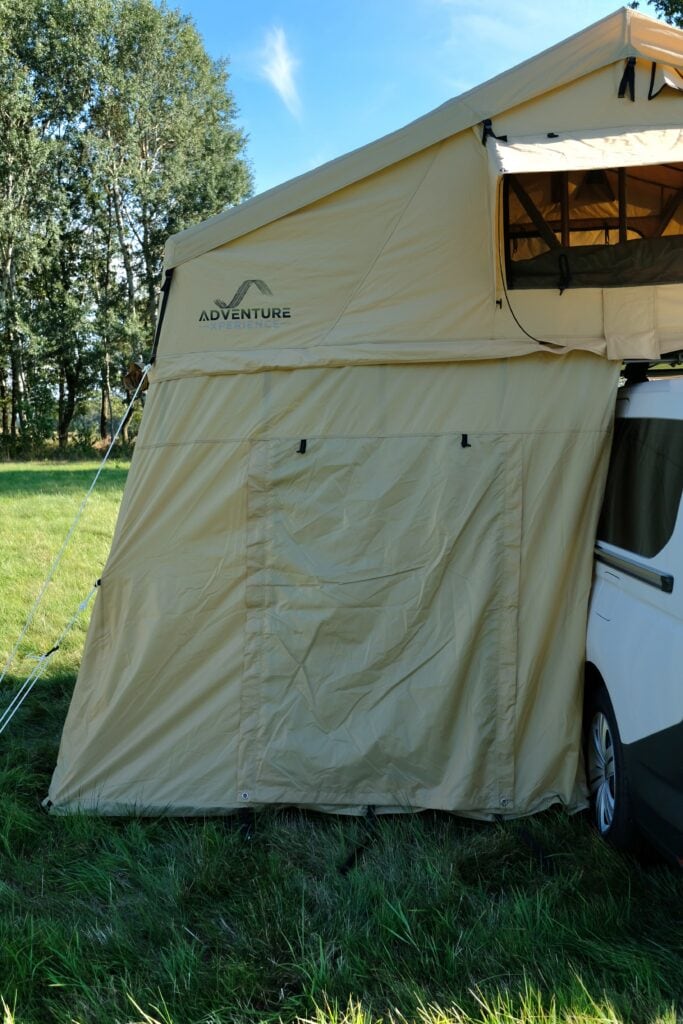 Vorzelt höhenverstellbar für 140 & 160 cm Dachzelte – Bild 4